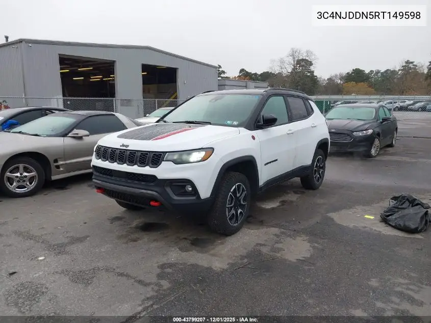 3C4NJDDN5RT149598 2024 Jeep Compass Trailhawk 4X4