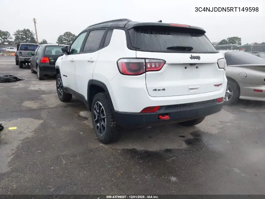 3C4NJDDN5RT149598 2024 Jeep Compass Trailhawk 4X4
