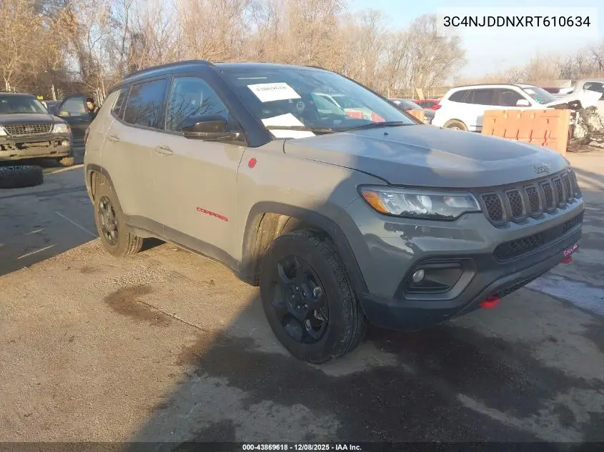 3C4NJDDNXRT610634 2024 Jeep Compass Trailhawk 4X4