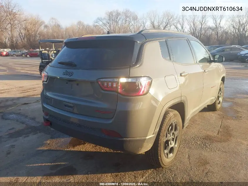 3C4NJDDNXRT610634 2024 Jeep Compass Trailhawk 4X4