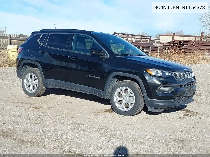 3C4NJDBN1RT154378 2024 Jeep Compass Latitude 4X4