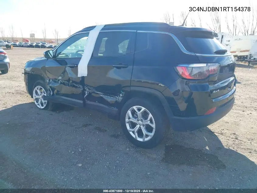 3C4NJDBN1RT154378 2024 Jeep Compass Latitude 4X4