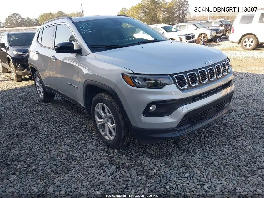 3C4NJDBN5RT113607 2024 Jeep Compass Latitude 4X4