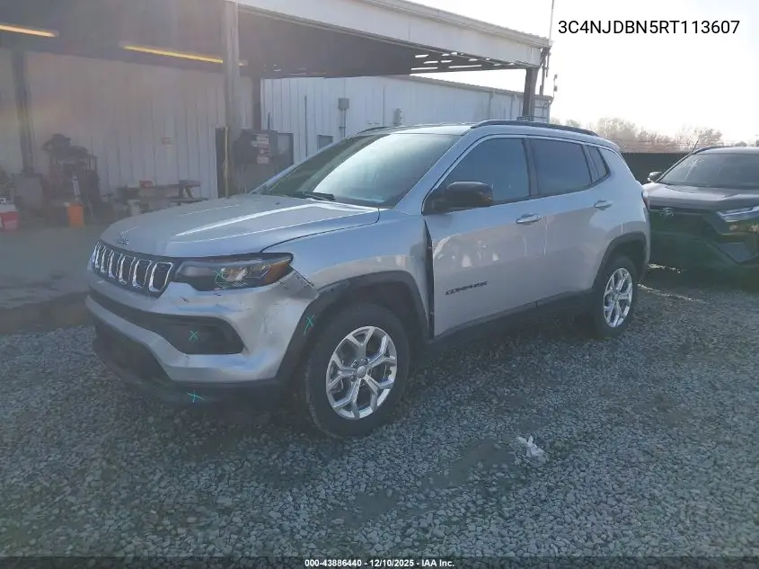 3C4NJDBN5RT113607 2024 Jeep Compass Latitude 4X4