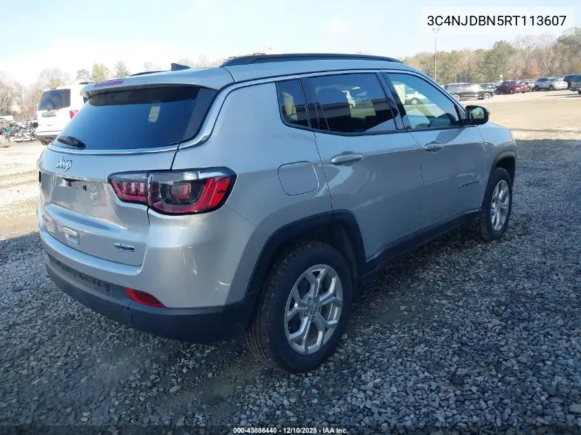 3C4NJDBN5RT113607 2024 Jeep Compass Latitude 4X4