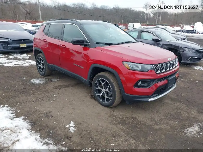 3C4NJDCN4RT153627 2024 Jeep Compass Limited 4X4