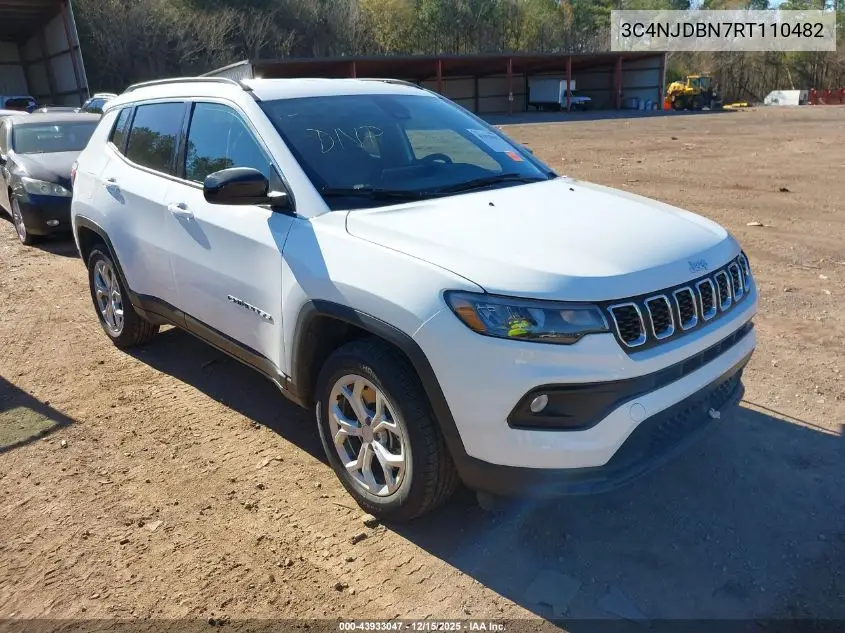 3C4NJDBN7RT110482 2024 Jeep Compass Latitude 4X4