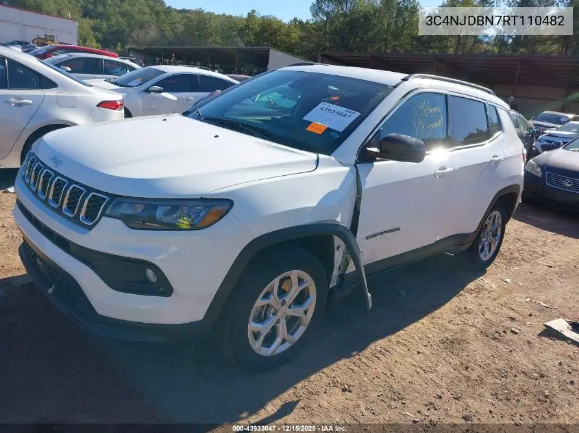 3C4NJDBN7RT110482 2024 Jeep Compass Latitude 4X4