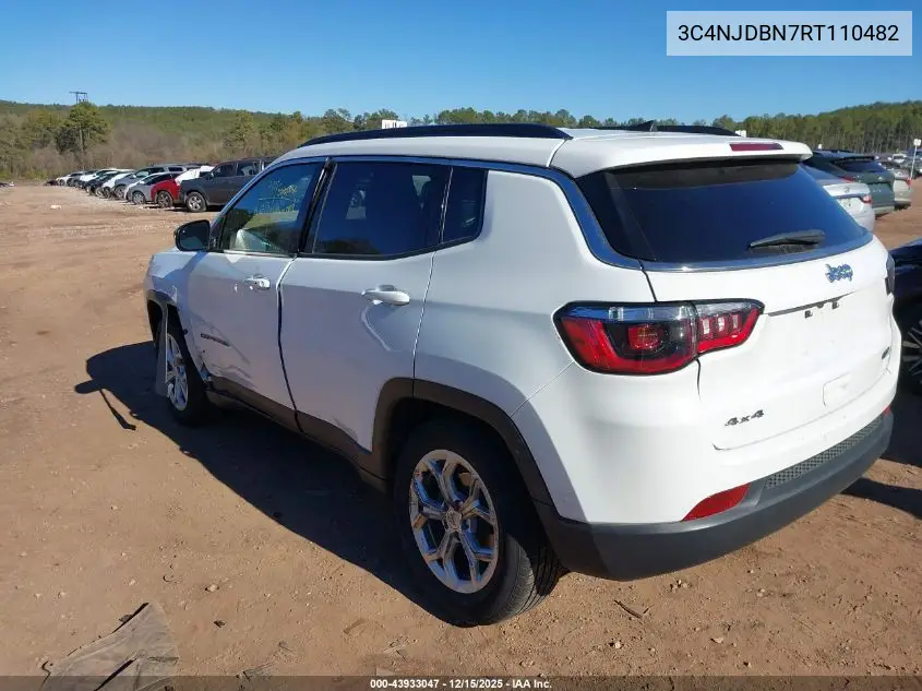 3C4NJDBN7RT110482 2024 Jeep Compass Latitude 4X4