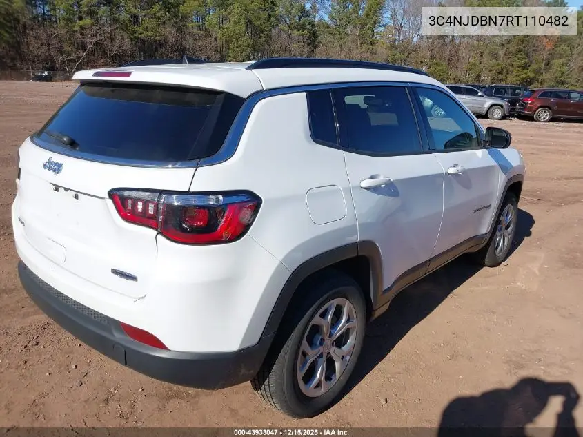 3C4NJDBN7RT110482 2024 Jeep Compass Latitude 4X4