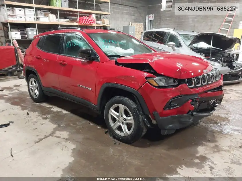 3C4NJDBN9RT585227 2024 Jeep Compass Latitude 4X4