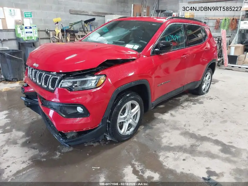 3C4NJDBN9RT585227 2024 Jeep Compass Latitude 4X4
