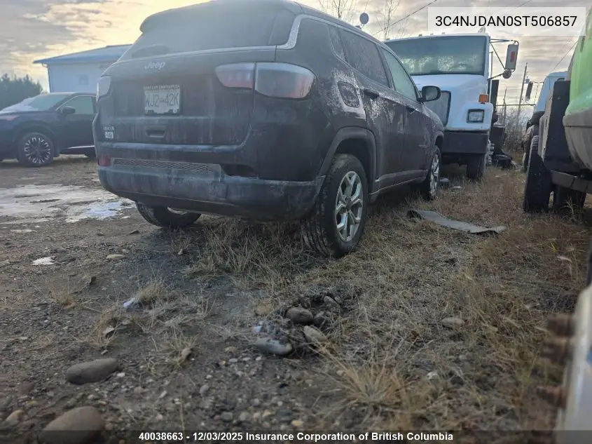 3C4NJDAN0ST506857 2025 Jeep Compass Sport