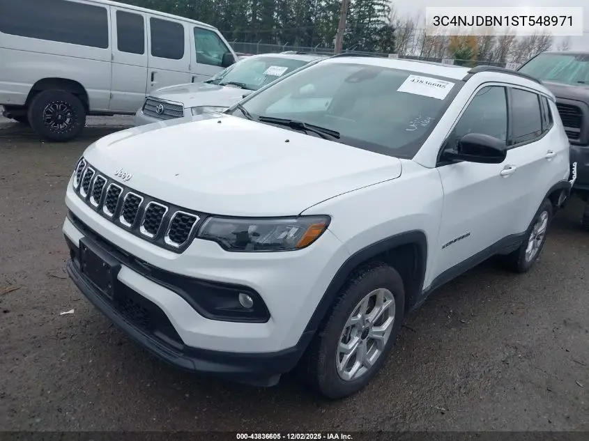 3C4NJDBN1ST548971 2025 Jeep Compass Latitude 4X4