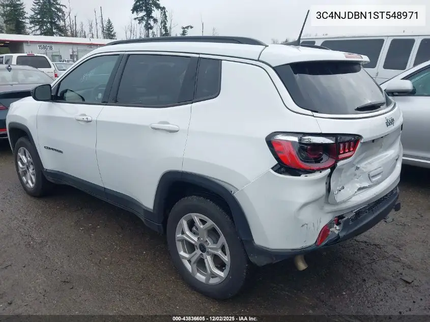 3C4NJDBN1ST548971 2025 Jeep Compass Latitude 4X4