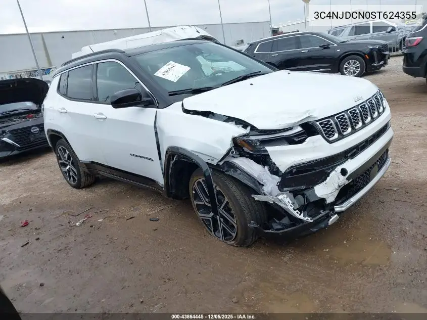 3C4NJDCN0ST624355 2025 Jeep Compass Limited 4X4