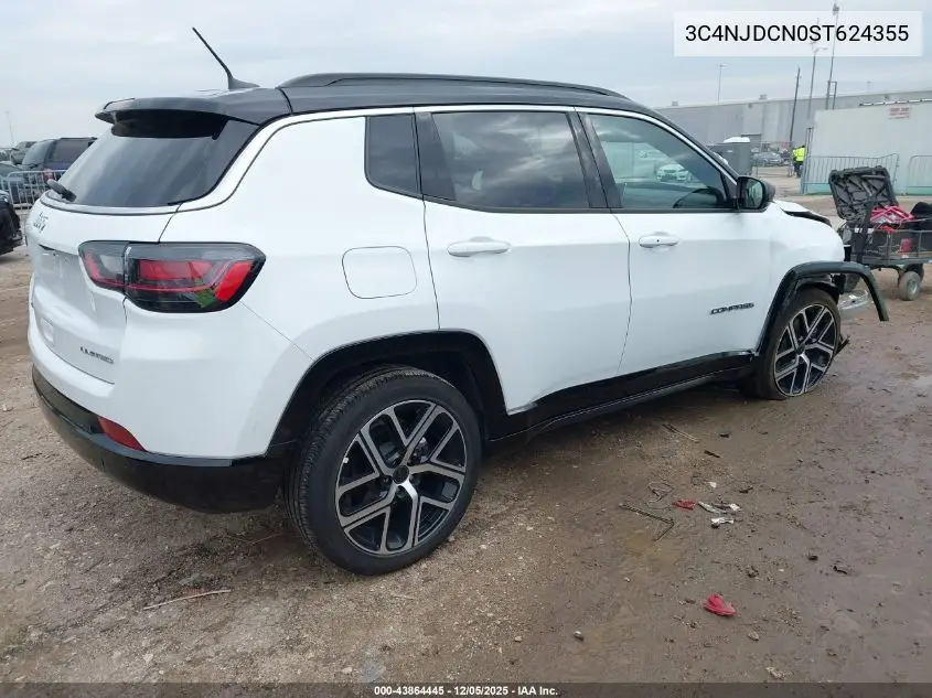 3C4NJDCN0ST624355 2025 Jeep Compass Limited 4X4