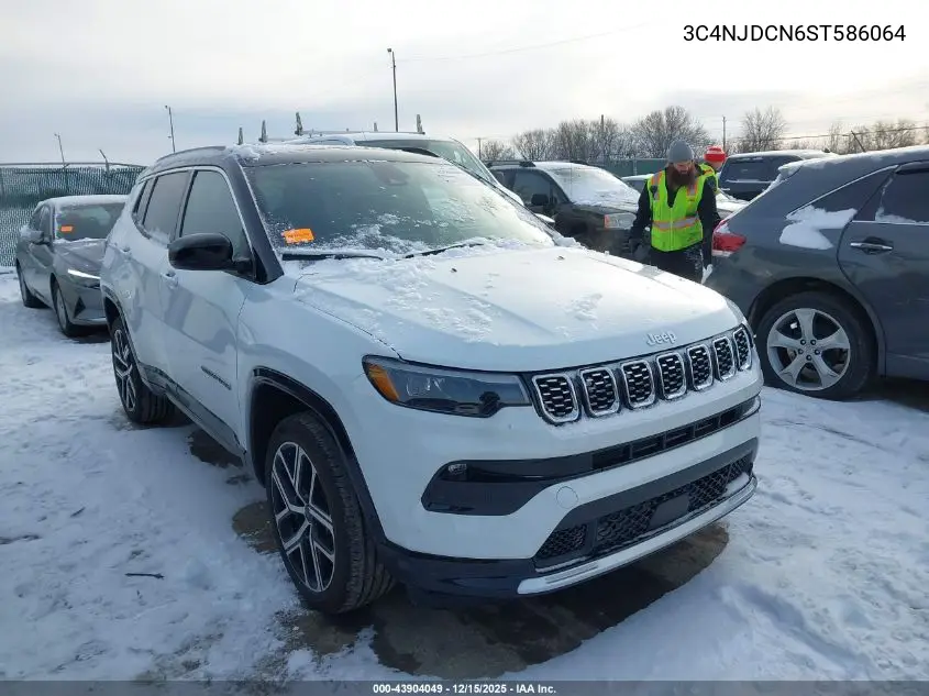 3C4NJDCN6ST586064 2025 Jeep Compass Limited 4X4