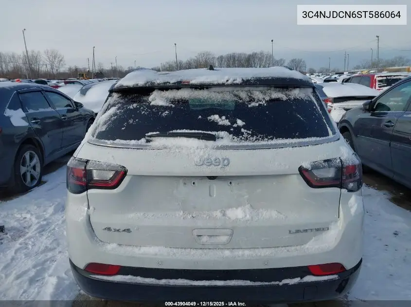 3C4NJDCN6ST586064 2025 Jeep Compass Limited 4X4