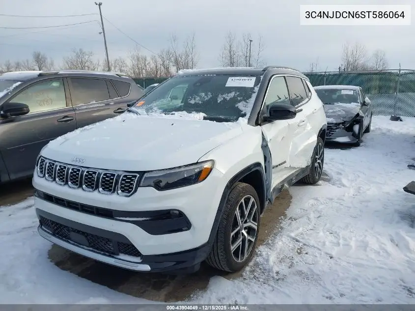3C4NJDCN6ST586064 2025 Jeep Compass Limited 4X4