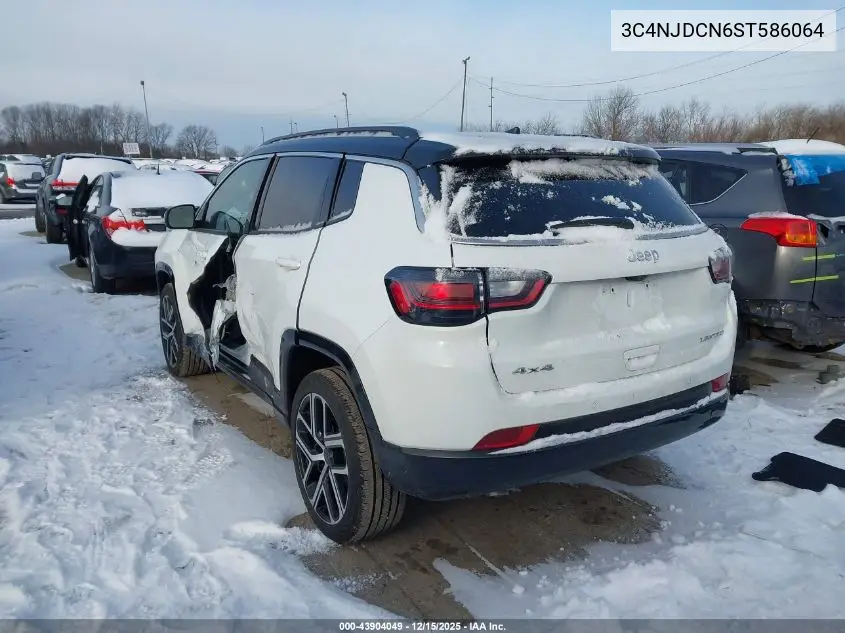 3C4NJDCN6ST586064 2025 Jeep Compass Limited 4X4