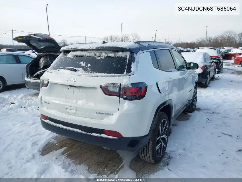 3C4NJDCN6ST586064 2025 Jeep Compass Limited 4X4