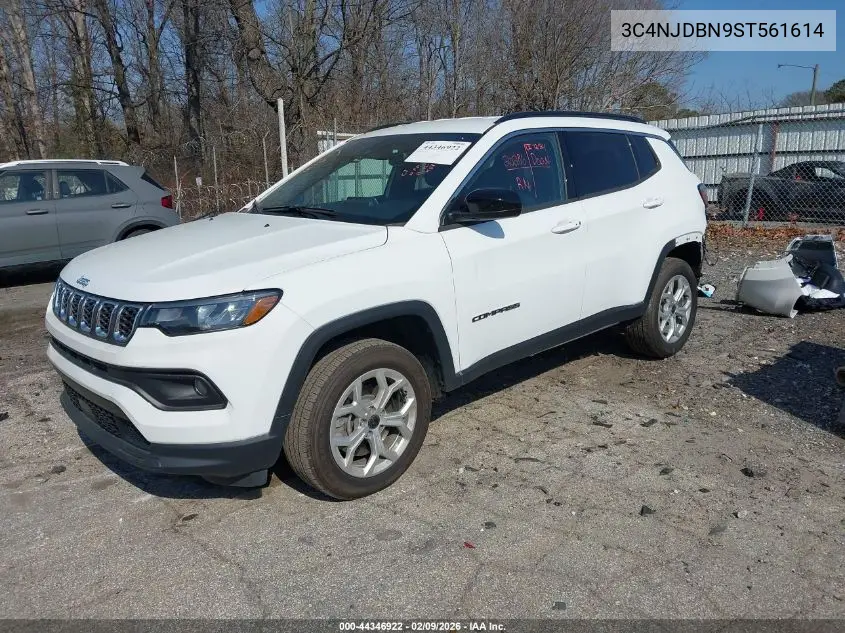3C4NJDBN9ST561614 2025 Jeep Compass Latitude 4X4