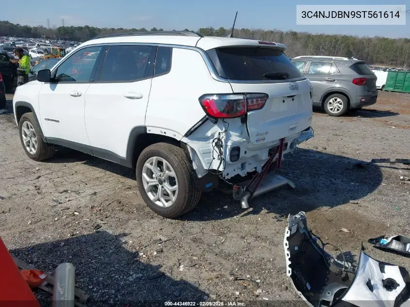 3C4NJDBN9ST561614 2025 Jeep Compass Latitude 4X4