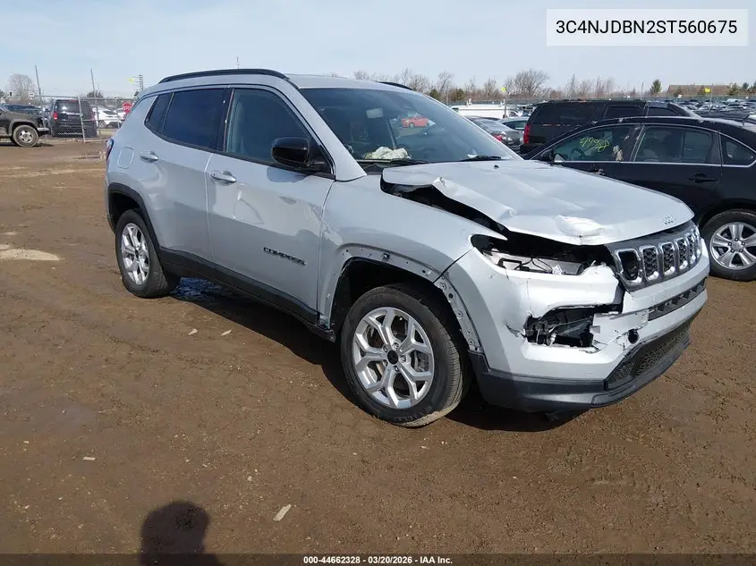 3C4NJDBN2ST560675 2025 Jeep Compass Latitude 4X4