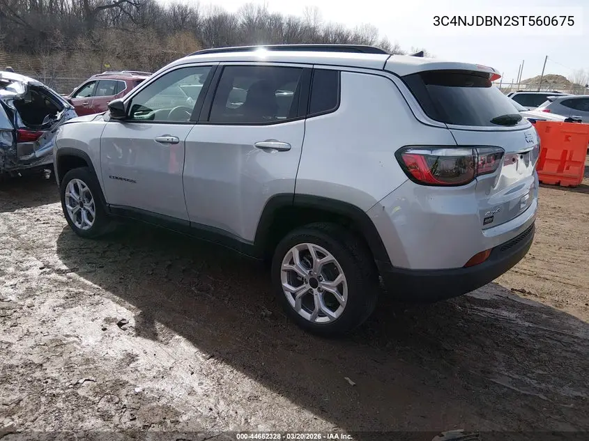 3C4NJDBN2ST560675 2025 Jeep Compass Latitude 4X4