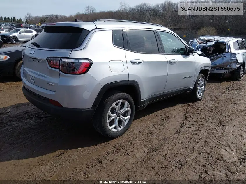 3C4NJDBN2ST560675 2025 Jeep Compass Latitude 4X4