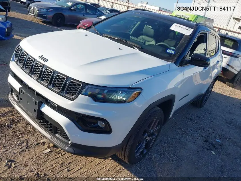 3C4NJDCN5TT184117 2026 Jeep Compass Limited Altitude