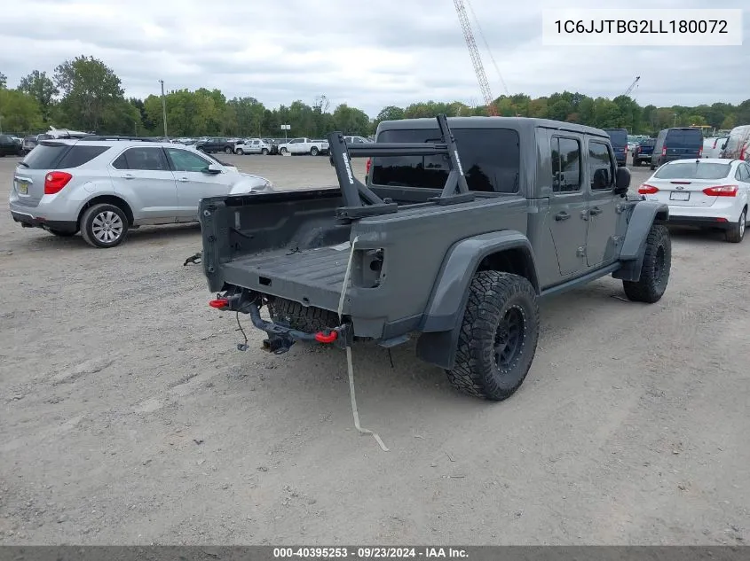 1C6JJTBG2LL180072 2020 Jeep Gladiator Rubicon 4X4