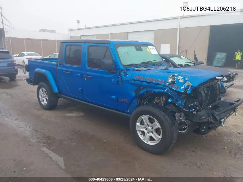 1C6JJTBG4LL206218 2020 Jeep Gladiator Rubicon 4X4