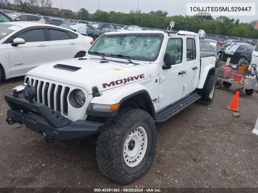 1C6JJTEG5ML529447 2021 Jeep Gladiator Mojave 4X4