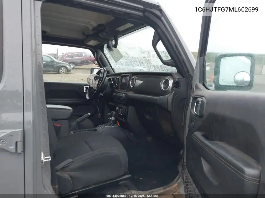 1C6HJTFG7ML602699 2021 Jeep Gladiator Overland 4X4