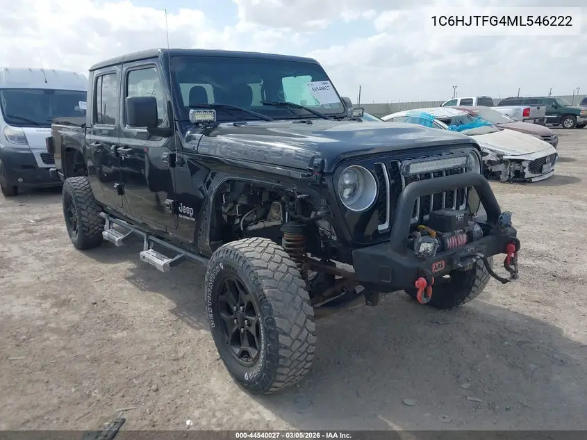 1C6HJTFG4ML546222 2021 Jeep Gladiator Overland 4X4