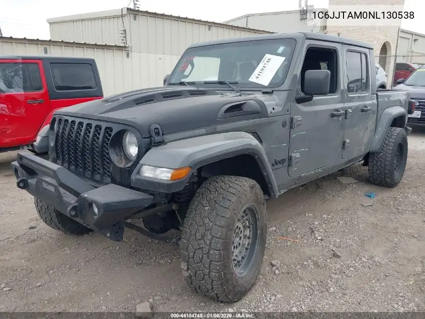 1C6JJTAM0NL130538 2022 Jeep Gladiator Willys 4X4