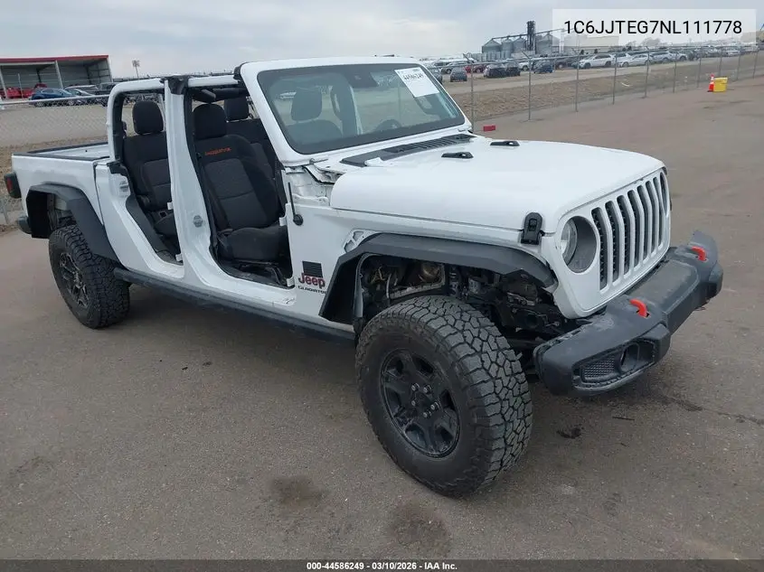 1C6JJTEG7NL111778 2022 Jeep Gladiator Mojave 4X4