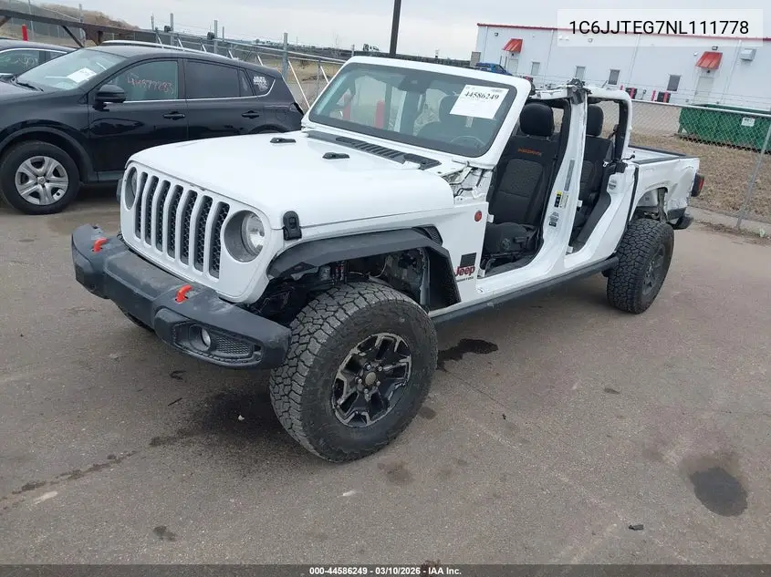 1C6JJTEG7NL111778 2022 Jeep Gladiator Mojave 4X4
