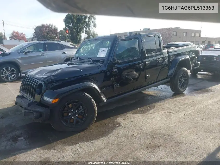 1C6HJTAG6PL513363 2023 Jeep Gladiator Freedom 4X4