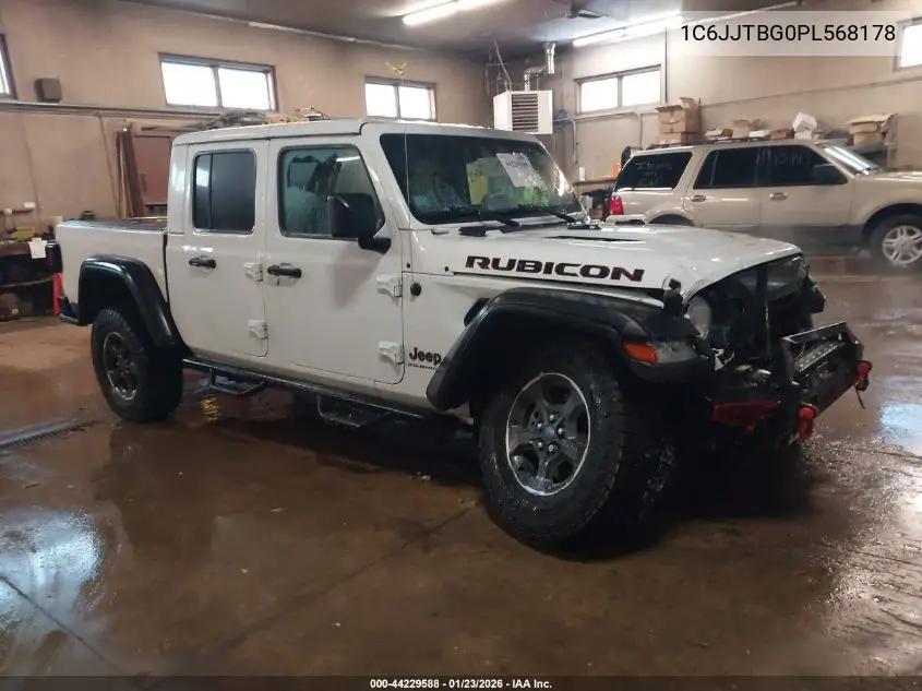 1C6JJTBG0PL568178 2023 Jeep Gladiator Rubicon 4X4