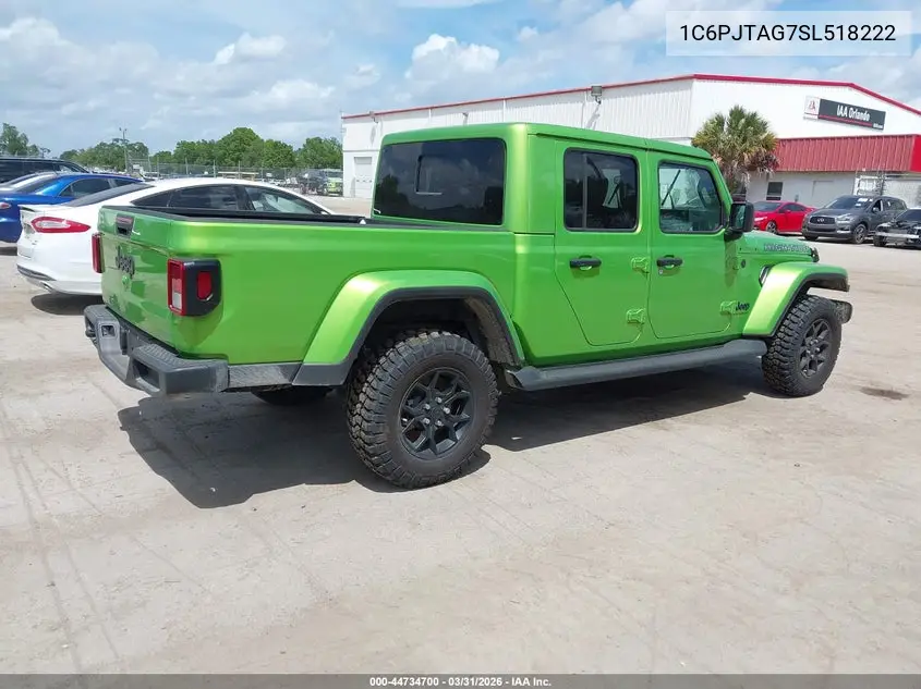 1C6PJTAG7SL518222 2025 Jeep Gladiator High Tide