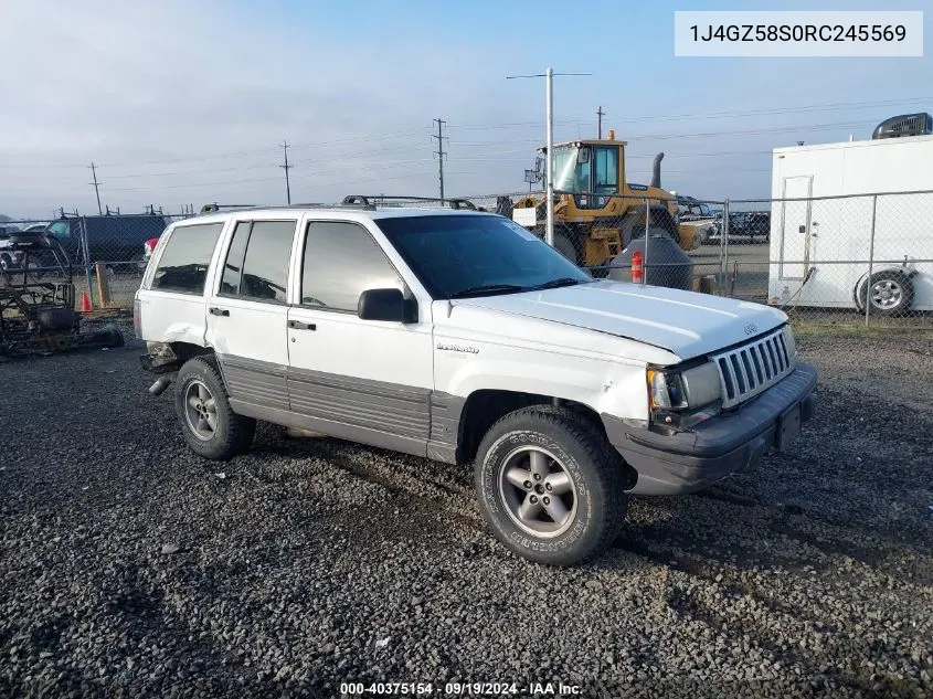 1J4GZ58S0RC245569 1994 Jeep Grand Cherokee Laredo