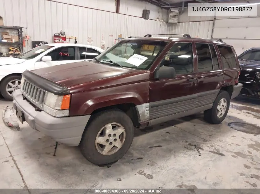 1J4GZ58Y0RC198872 1994 Jeep Grand Cherokee Laredo