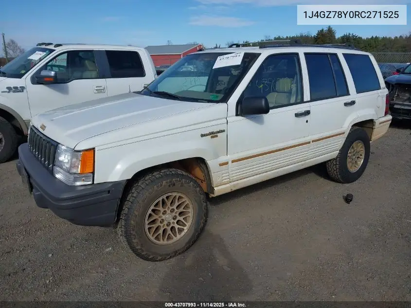 1J4GZ78Y0RC271525 1994 Jeep Grand Cherokee Limited