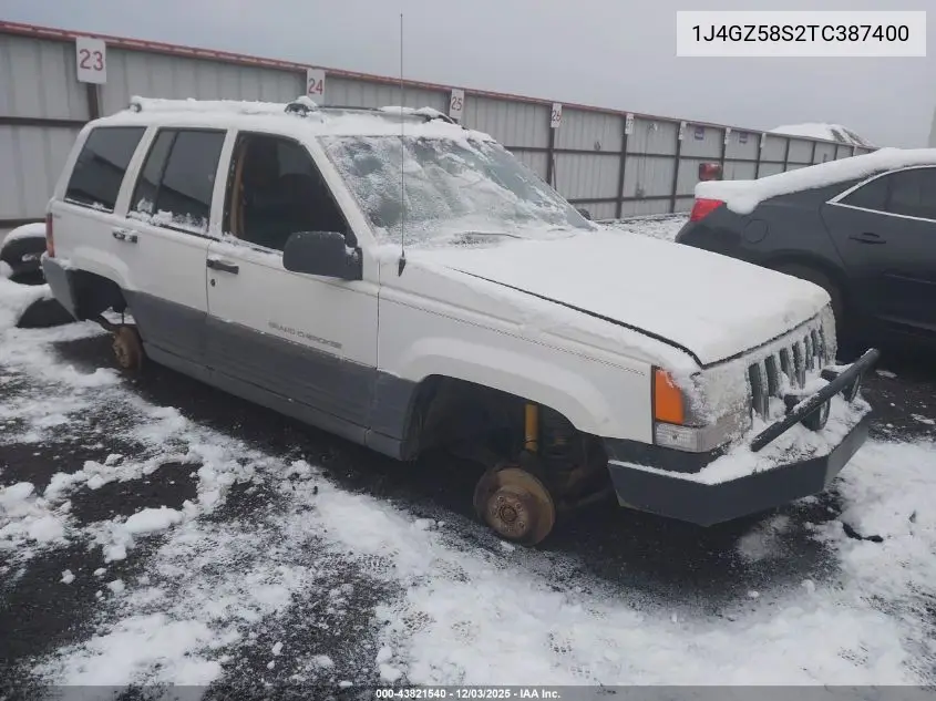 1J4GZ58S2TC387400 1996 Jeep Grand Cherokee Laredo
