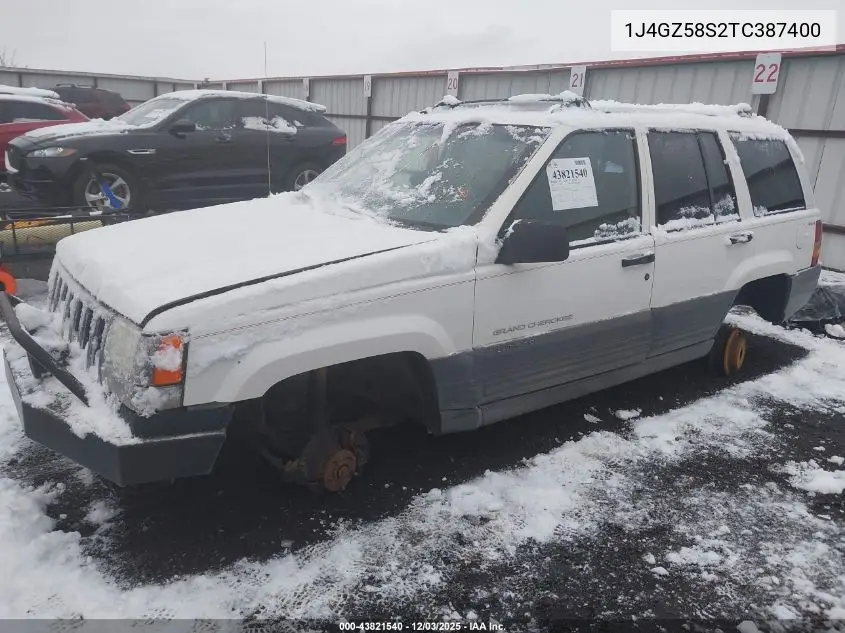 1J4GZ58S2TC387400 1996 Jeep Grand Cherokee Laredo