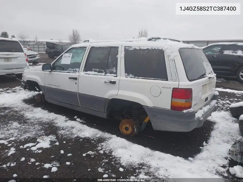 1J4GZ58S2TC387400 1996 Jeep Grand Cherokee Laredo