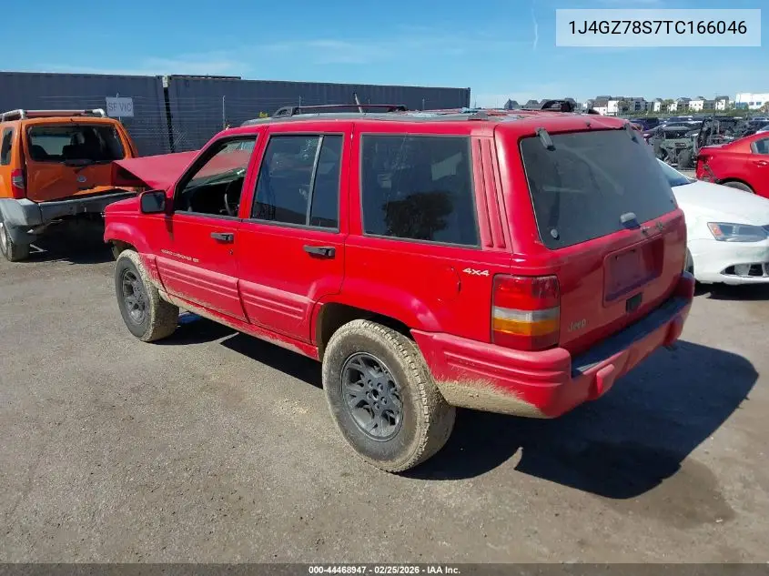 1996 Jeep Grand Cherokee Limited VIN: 1J4GZ78S7TC166046 Lot: 44468947